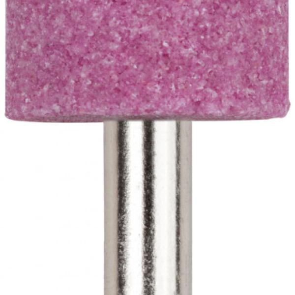 Шарошка 20 х 25 мм цилиндр с закруглением, абразивная, по металлу, хвостовик 6мм 36956