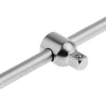 Вороток ЗУБР "Мастер" T-образный для торцовых головок (1/4"), Cr-V, хроматированное покрытие, 115мм 27738-1/4