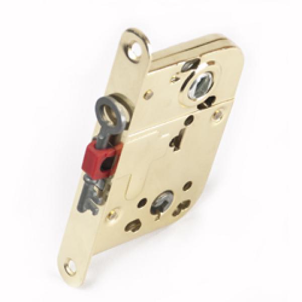 Корпус врезного замка под ключ 2014 (золото) Б1230