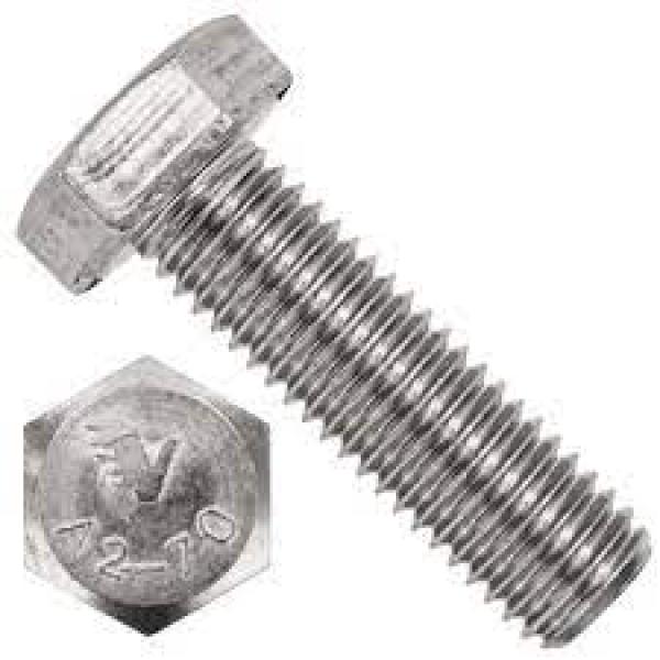 Болт 5х60х60х0,8 DIN 933 ГОСТ 7805-70 ISO 4017 шестигранный нержавеющая сталь А2