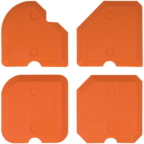 Шпатели эластичные для формирования швов, набор 4 шт. 06894