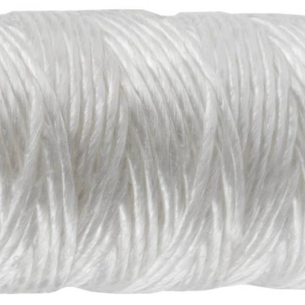 Шпагат 1,8мм ,60м  многоцелевой полипропиленовый, белый, 50 кгс, 1,2 ктекс ,ЗУБР 50031-060