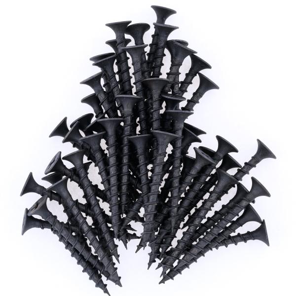 Саморезы черные по дереву 3,5*35 мм